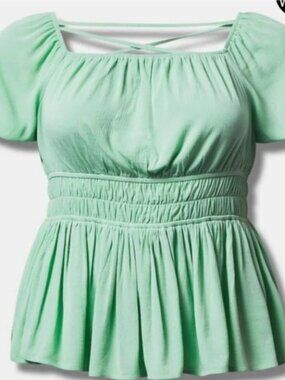 Torrid Gauze Blouse - NWT - size 2